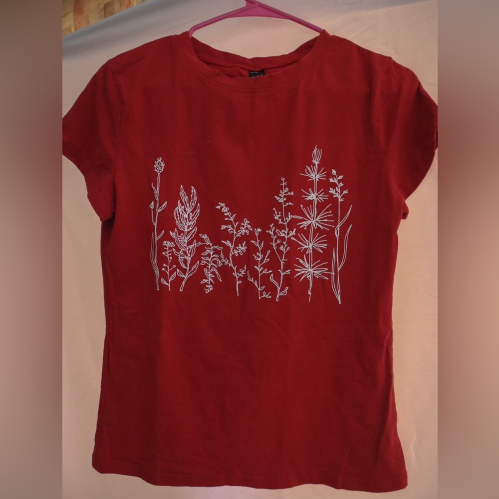 Floral tee
